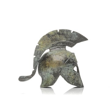 Athenian hoplite helmet -  Athenian hoplite helmet -