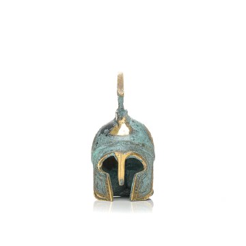 Minoan helmets with decorative ax