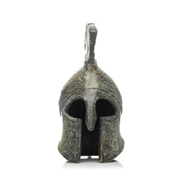 Corinthian helmet with plume