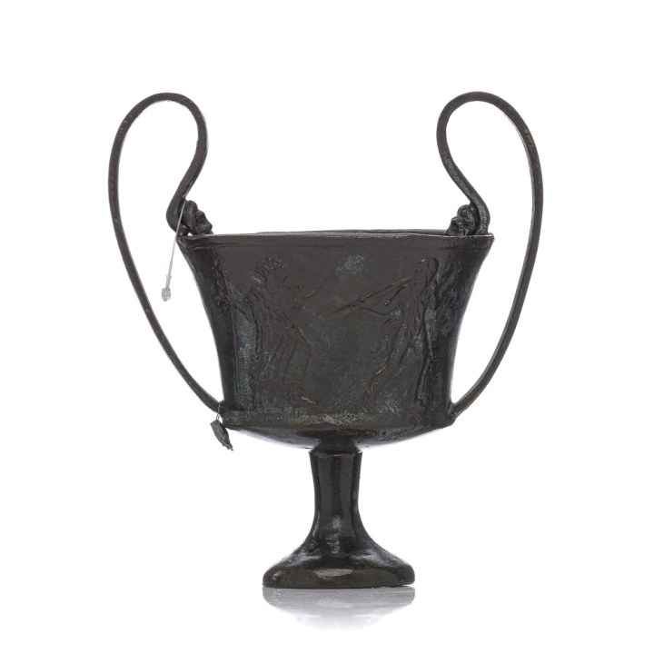 Bronze Vase Exact Copy 450 BC Bronze Vase Exact Copy 450 BC