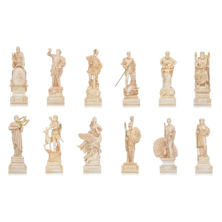 The twelve gods of Olympus (Set)